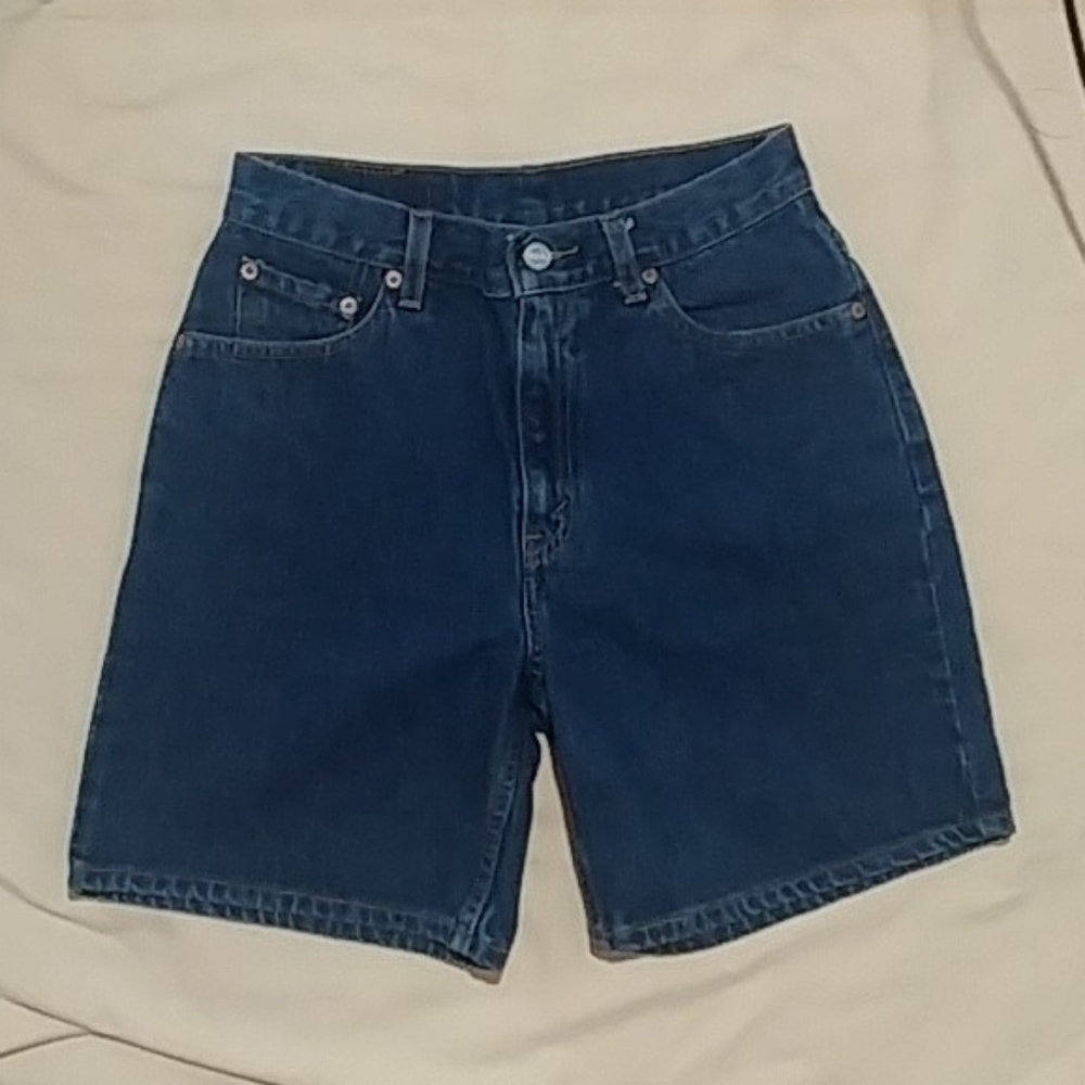 Levi's Shorts Dark Denim Shorts Size 6
